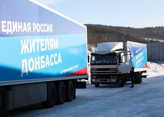 Russia LPR DPR Humanitarian Aid