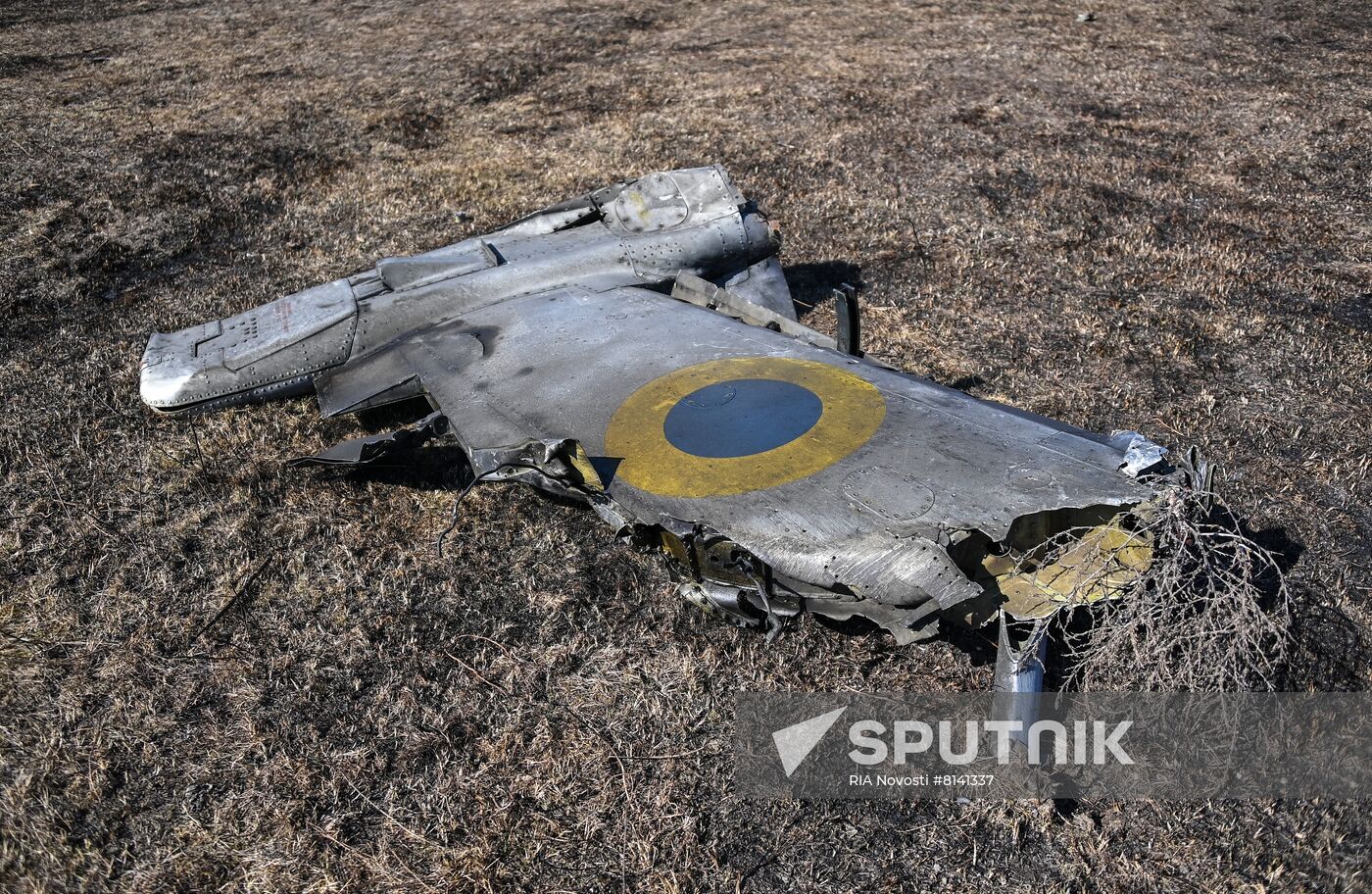 Ukraine Russia Military Operation Downed Ukrainian SU-25