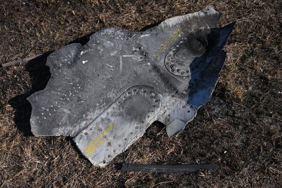 Ukraine Russia Military Operation Downed Ukrainian SU-25