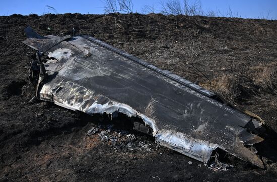 Ukraine Russia Military Operation Downed Ukrainian SU-25