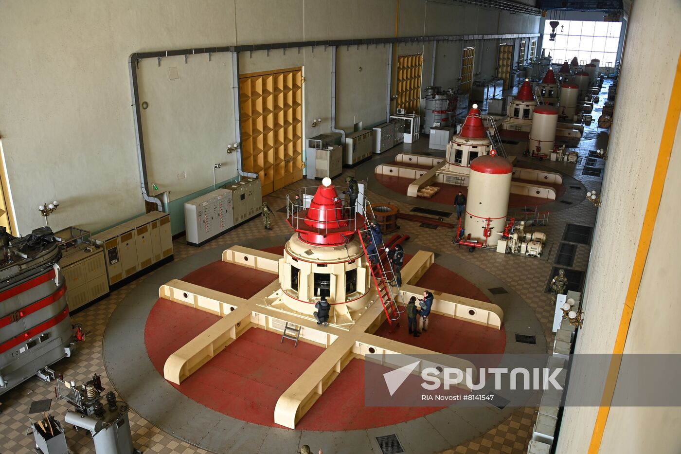 Ukraine Kakhovka Hydroelectric Power Plant