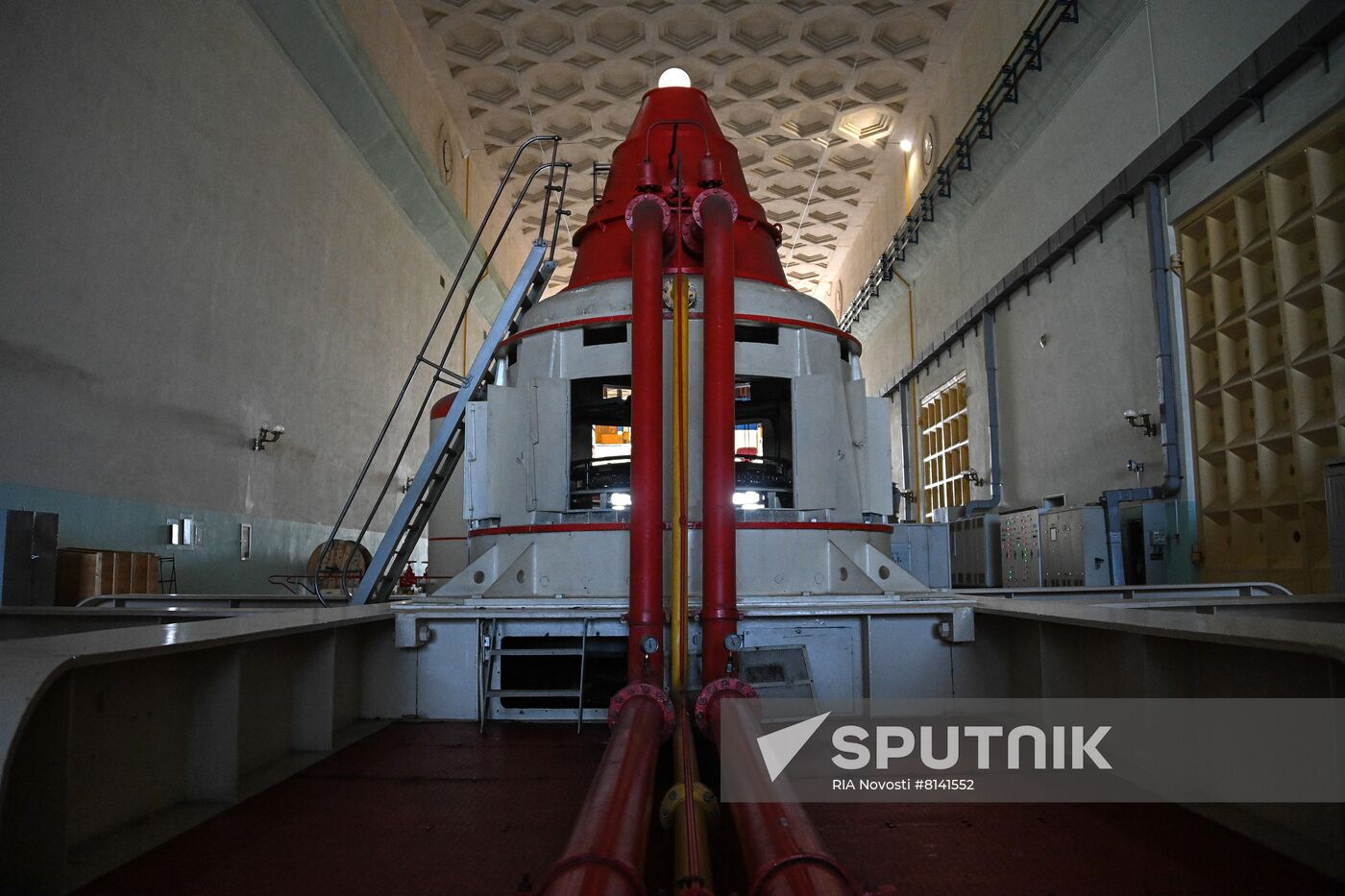 Ukraine Kakhovka Hydroelectric Power Plant