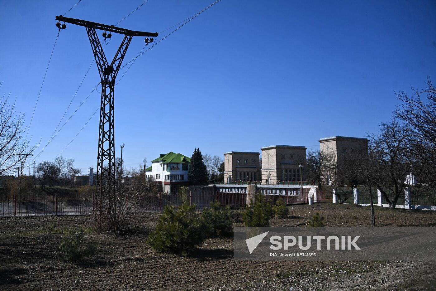 Ukraine Kakhovka Hydroelectric Power Plant