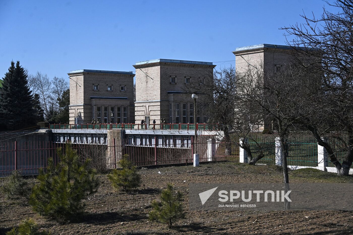 Ukraine Kakhovka Hydroelectric Power Plant