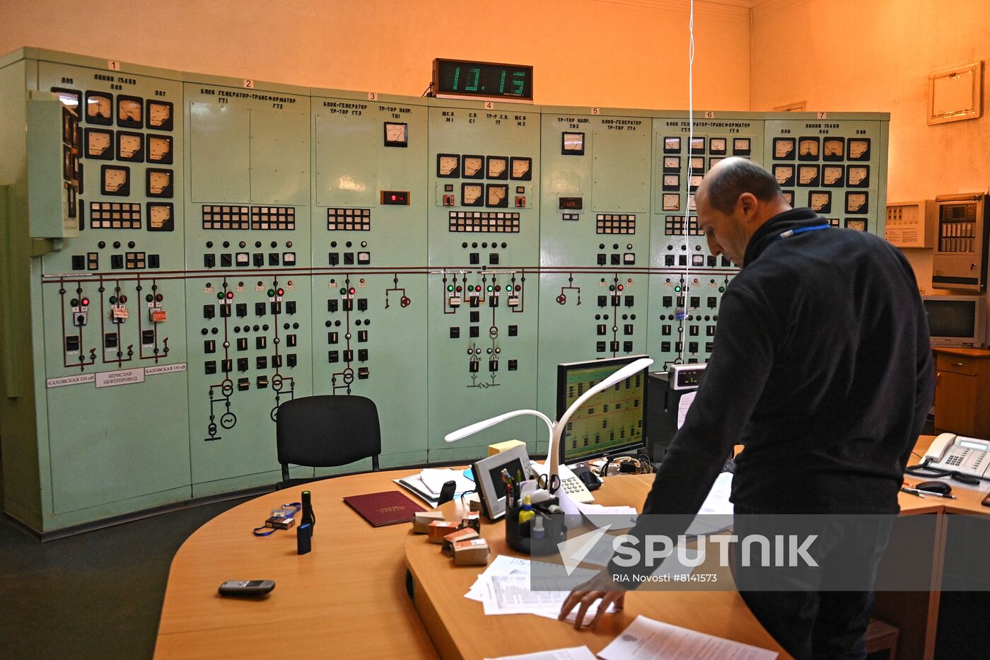 Ukraine Kakhovka Hydroelectric Power Plant