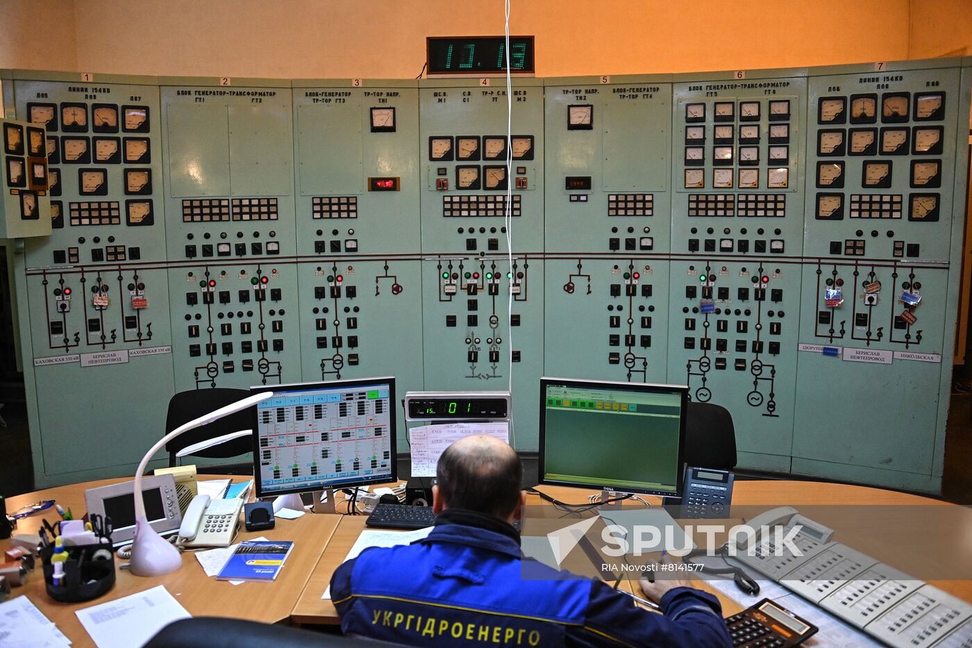 Ukraine Kakhovka Hydroelectric Power Plant