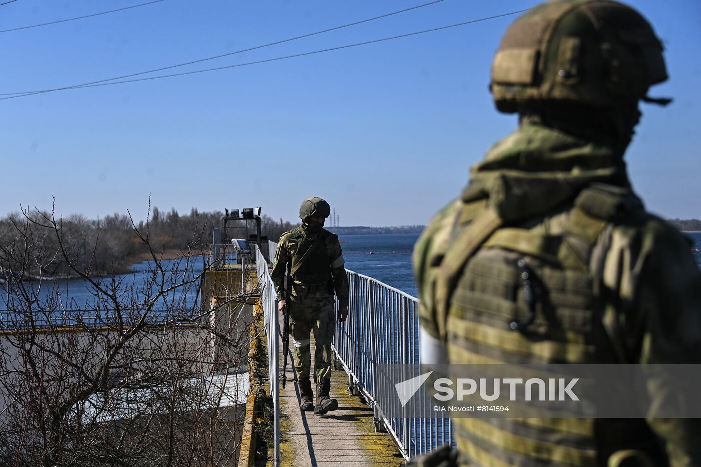 Ukraine Kakhovka Hydroelectric Power Plant