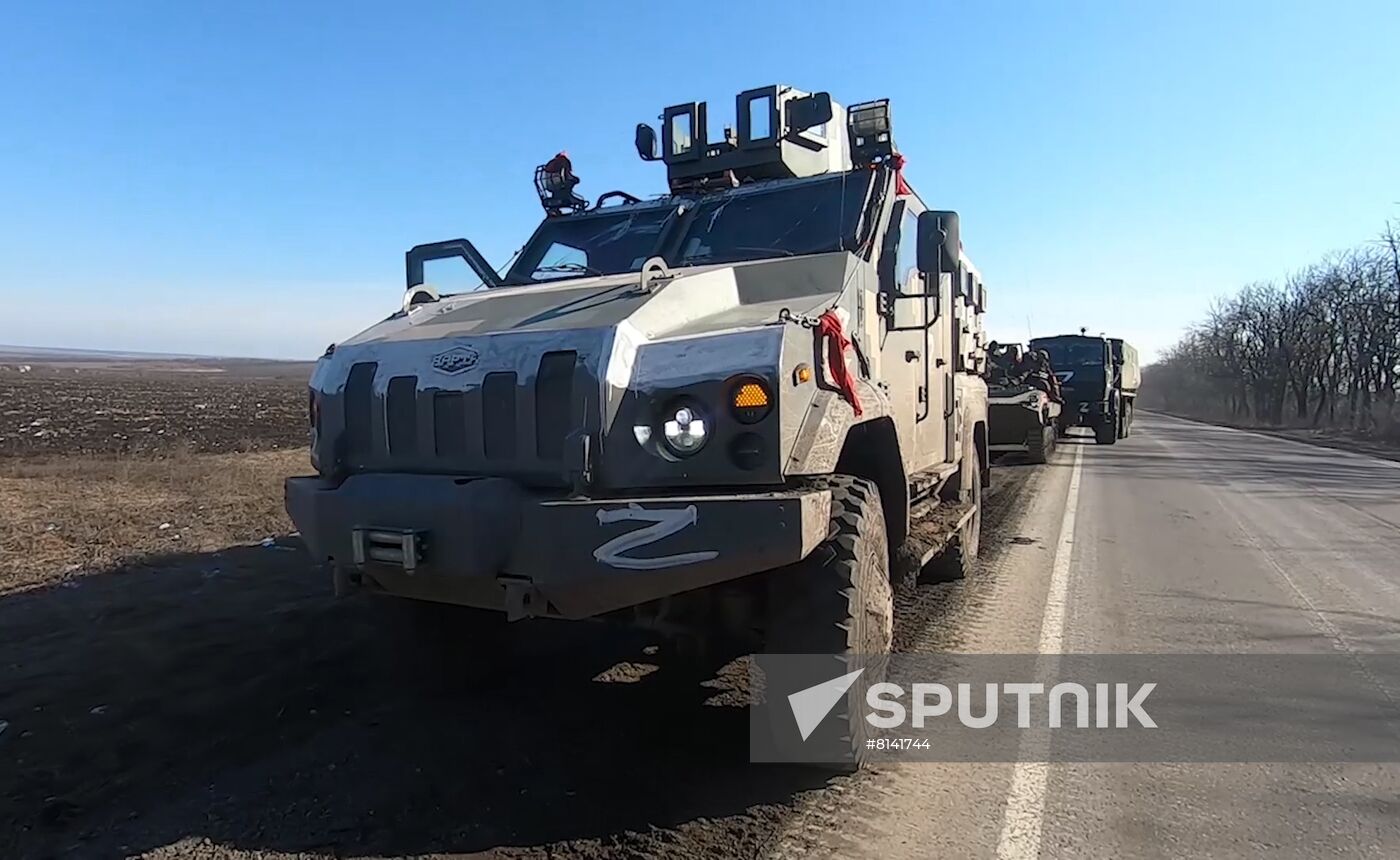 DPR LPR Russia Ukraine Military Operation