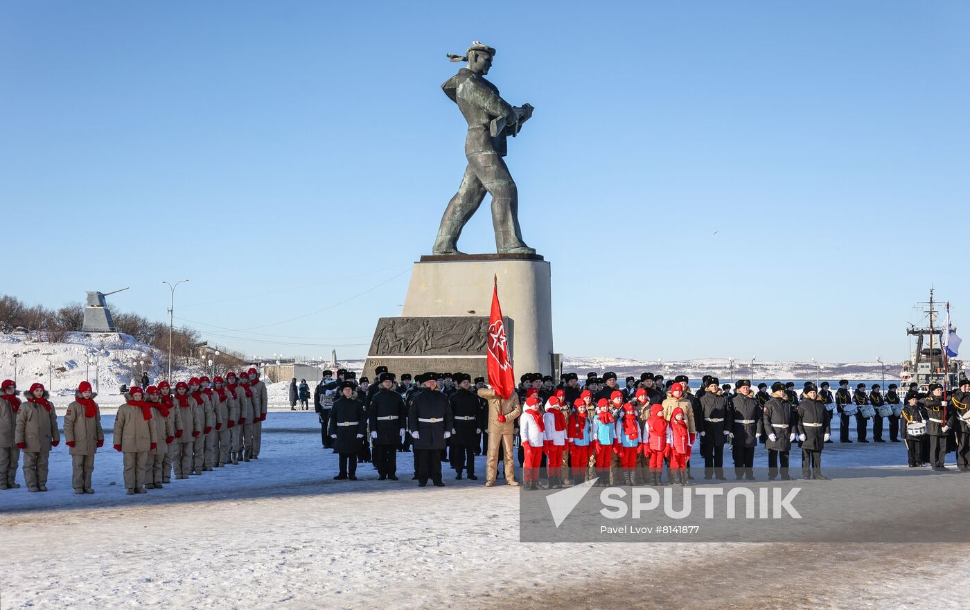 Russia Military Support Rallies