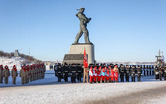 Russia Military Support Rallies