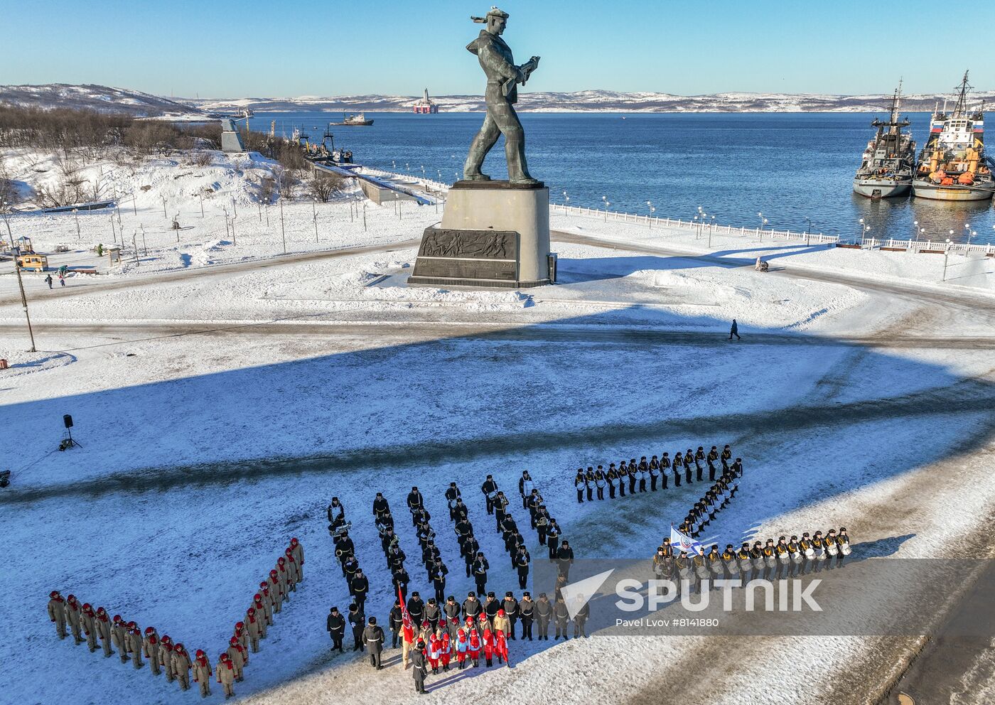 Russia Military Support Rallies
