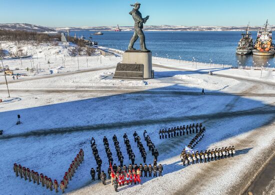 Russia Military Support Rallies