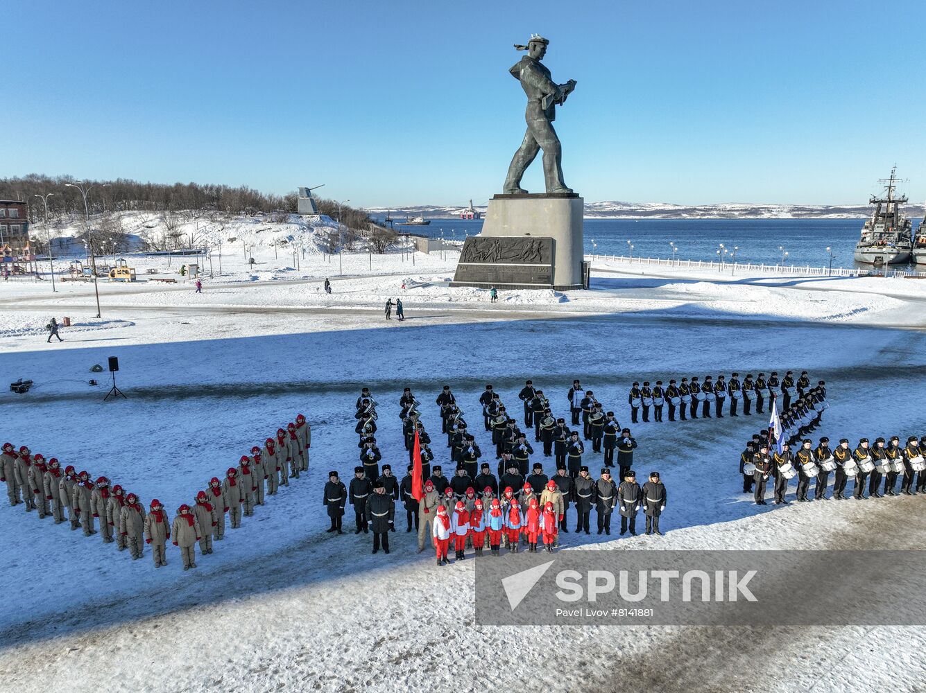 Russia Military Support Rallies