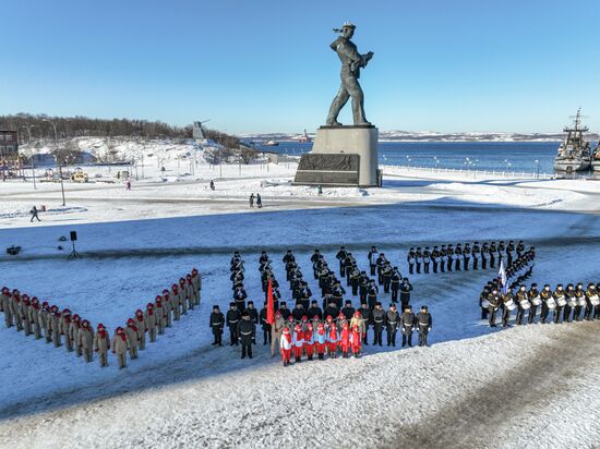 Russia Military Support Rallies