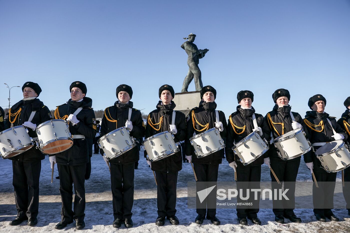 Russia Military Support Rallies