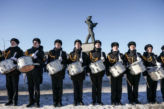 Russia Military Support Rallies