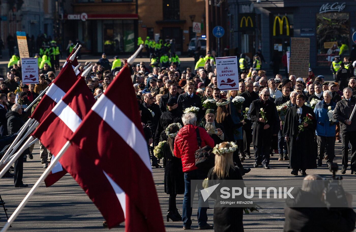 Latvia WWII Legionnaires Remembrance Day