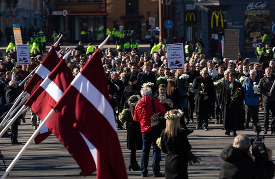 Latvia WWII Legionnaires Remembrance Day