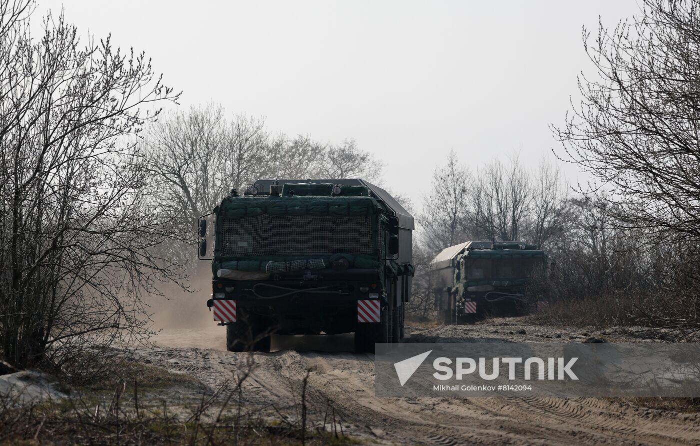 Russia Baltic Fleet Military Drills
