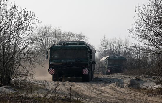 Russia Baltic Fleet Military Drills