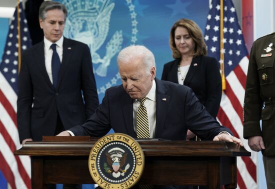 US Biden Ukraine Russia Tension