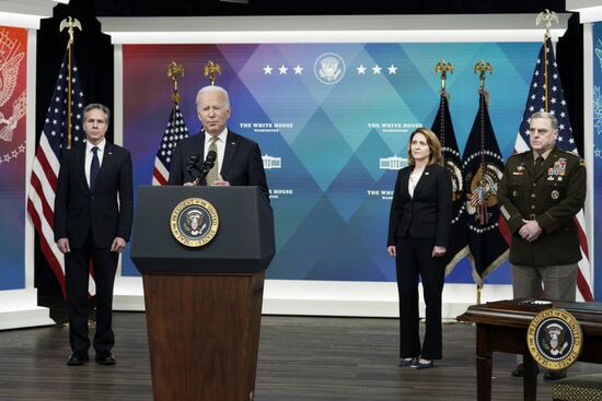 US Biden Ukraine Russia Tension