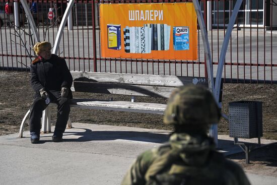 Ukraine Nova Kakhovka Daily Life