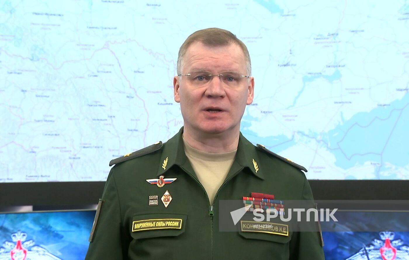 Russia Defence Ministry Briefing