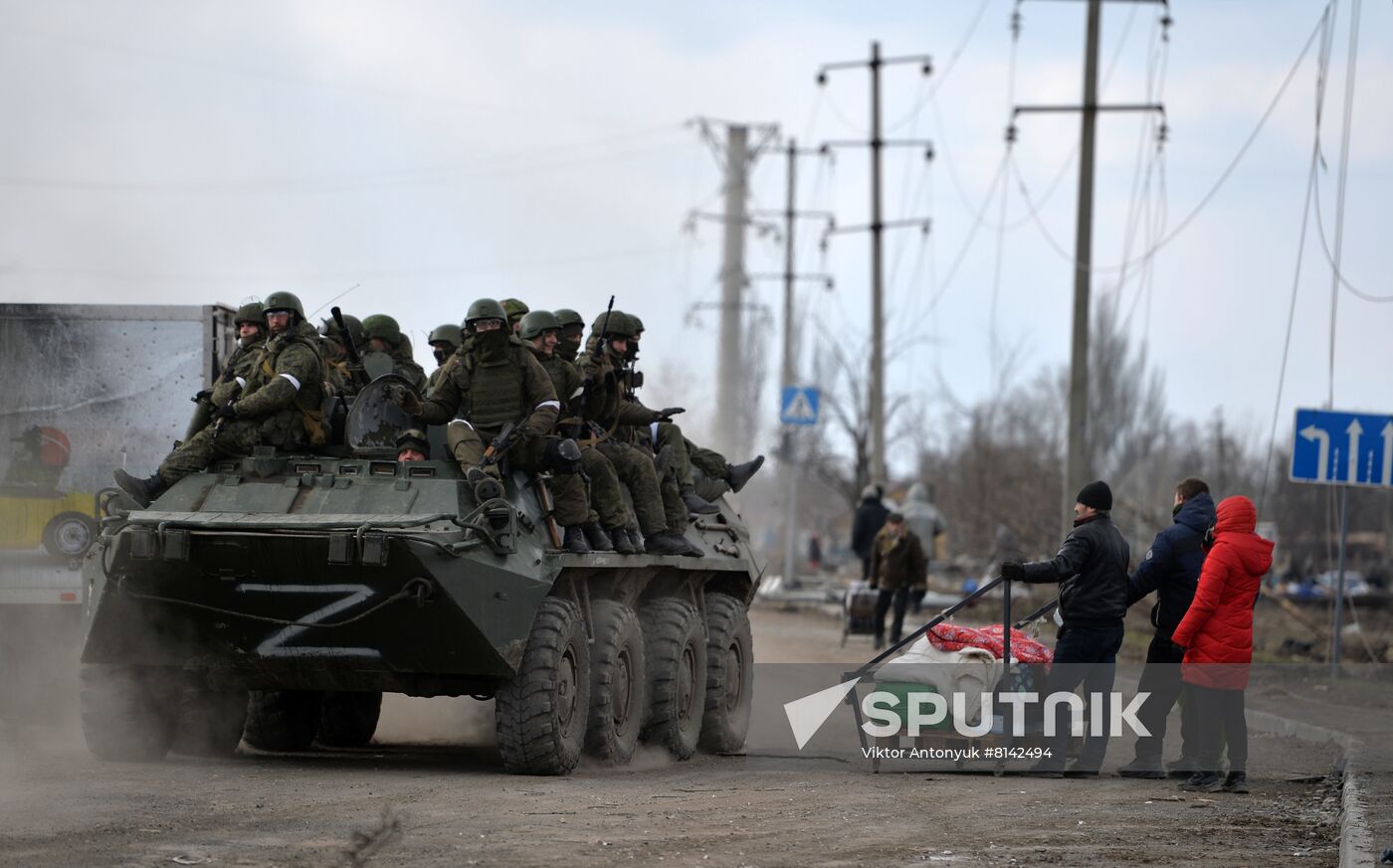 DPR LPR Russia Ukraine Military Operation