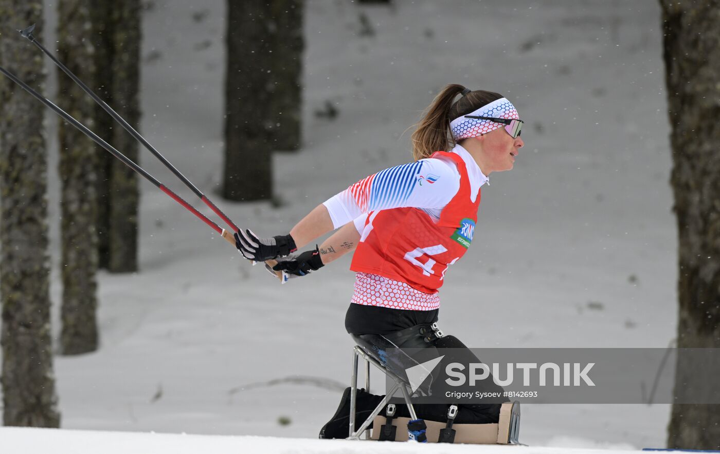 Russia Paralympic Winter Games Cross Country Skiing