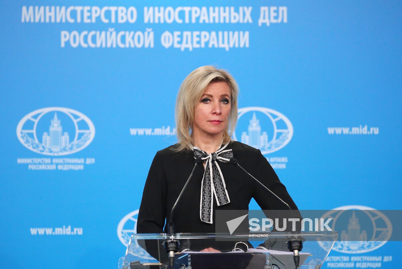 Russia Zakharova Briefing