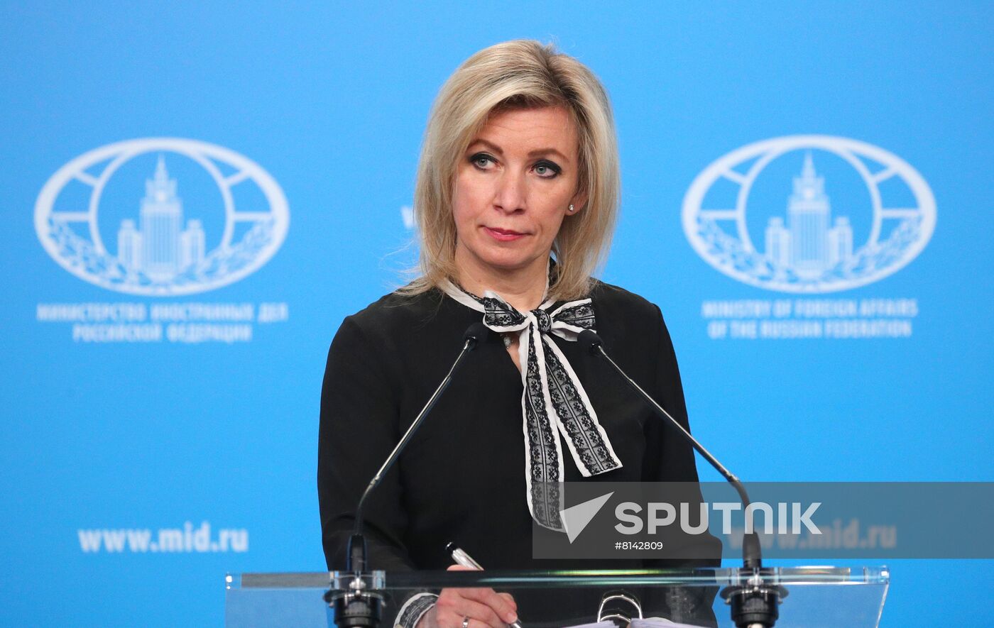 Russia Zakharova Briefing