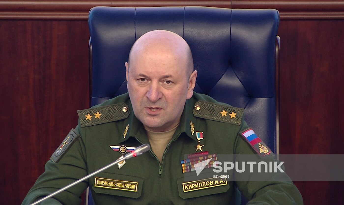 Russia Defence Ministry Ukrainian Biolabs Briefing