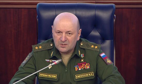 Russia Defence Ministry Ukrainian Biolabs Briefing