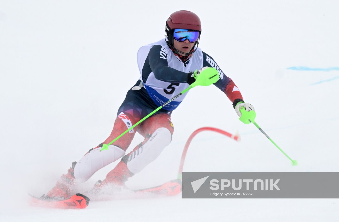 Russia Paralympians Winter Games Alpine Skiing