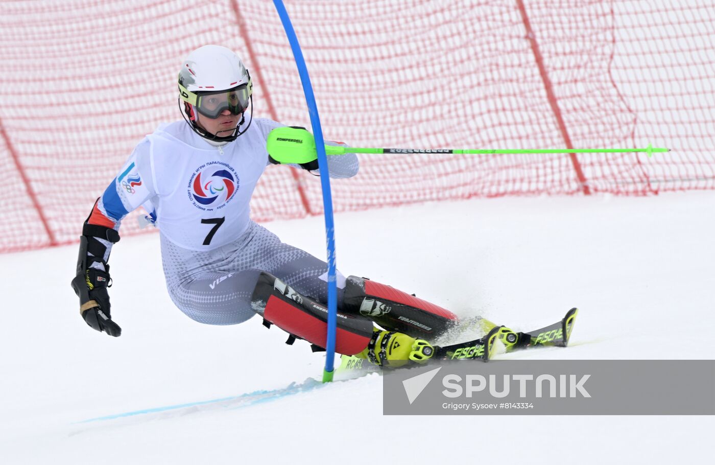 Russia Paralympians Winter Games Alpine Skiing