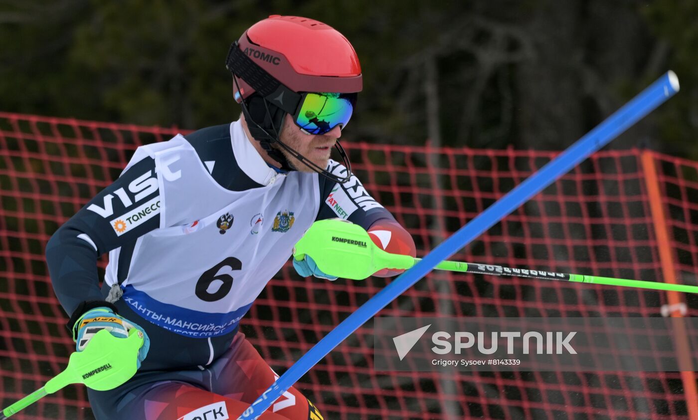 Russia Paralympians Winter Games Alpine Skiing