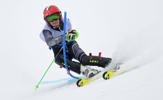 Russia Paralympians Winter Games Alpine Skiing