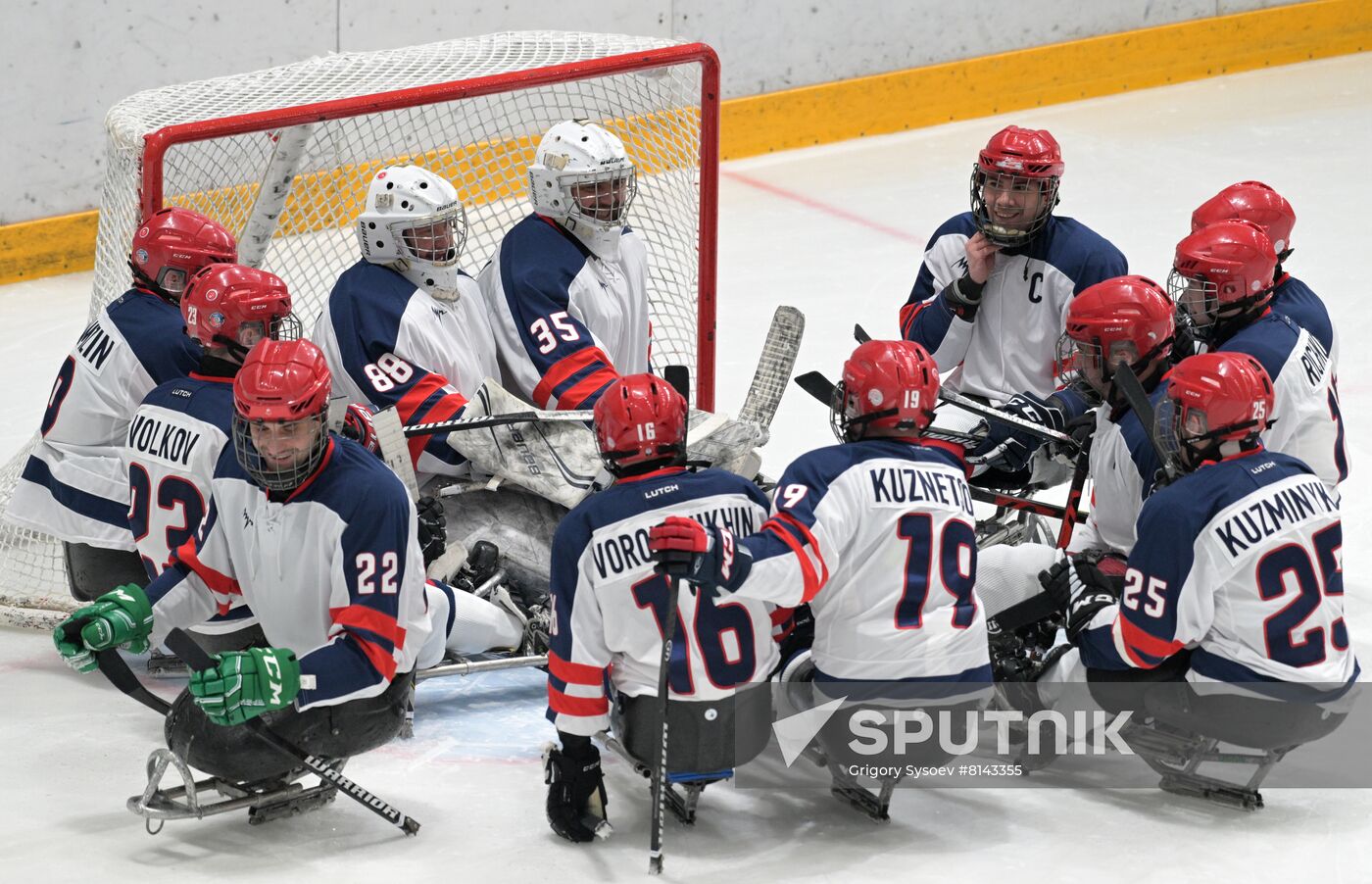 Russia Paralympians Winter Games Sledge Hokey Russia 1 - Tarlan