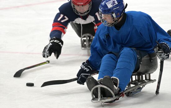 Russia Paralympians Winter Games Sledge Hokey Russia 1 - Tarlan