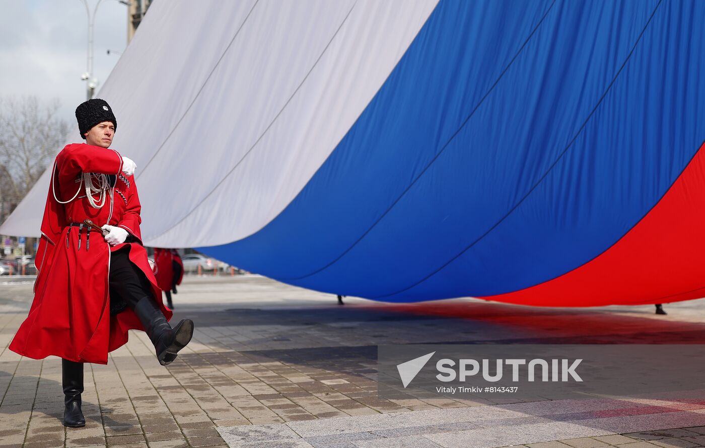 Russia Regions Crimea Reunification Anniversary