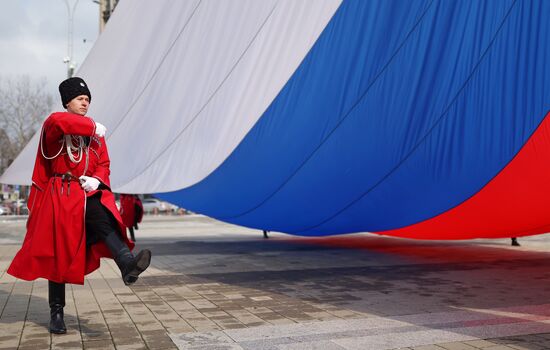 Russia Regions Crimea Reunification Anniversary