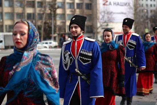 Russia Regions Crimea Reunification Anniversary