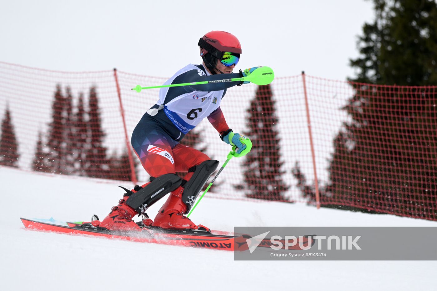 Russia Paralympians Winter Games Alpine Skiing