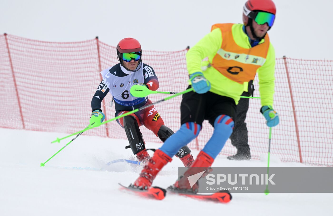 Russia Paralympians Winter Games Alpine Skiing