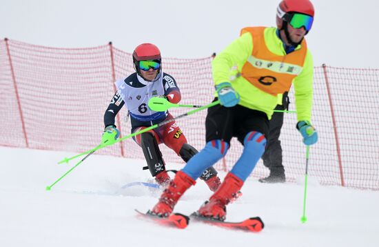 Russia Paralympians Winter Games Alpine Skiing