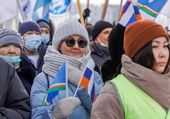 Russia Regions Crimea Reunification Anniversary