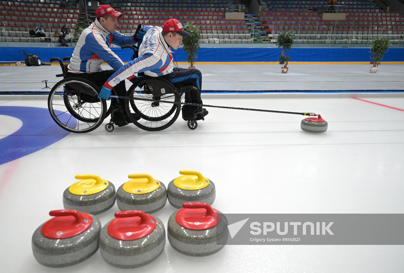 Russia Paralympians Winter Games Wheelchair Curling