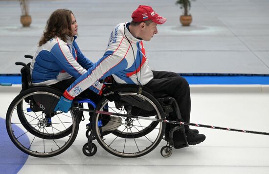 Russia Paralympians Winter Games Wheelchair Curling
