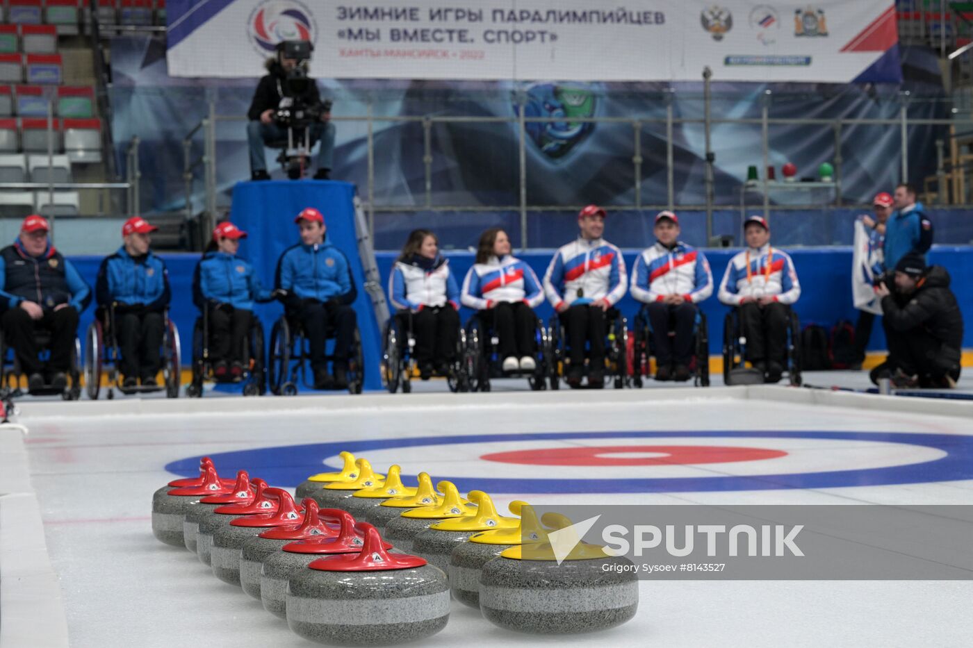 Russia Paralympians Winter Games Wheelchair Curling